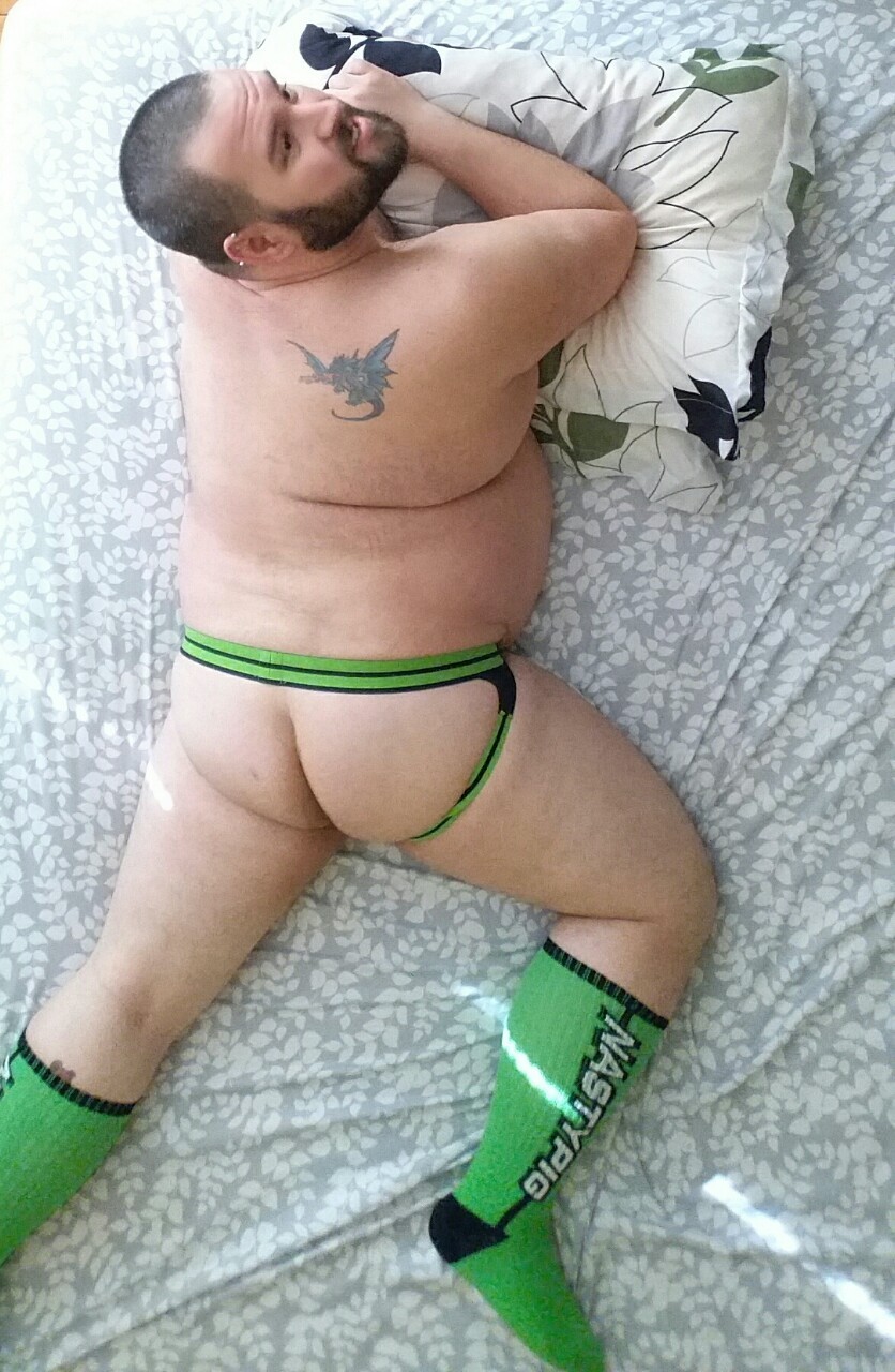cubdar:  mrhoule:  This is number 2 out of the 3 new jockstraps from Nasty Pig I