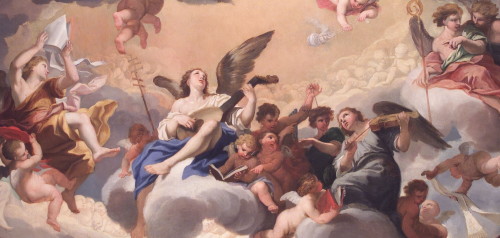 Gloria d'Angeli by Luigi Garzi (1677)