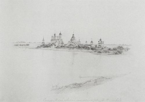artist-polenov: Saviour-Jacob Monastery in Rostov, 1860, Vasily Polenov