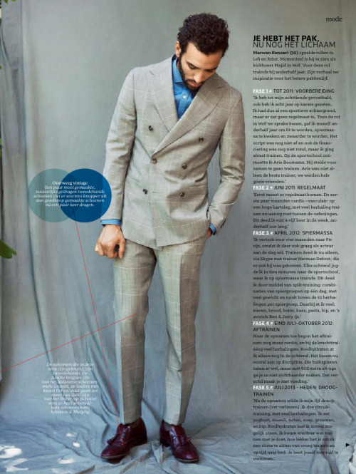 marilynmay:Marwan Kenzari | Esquire NL october 2013 | by David Dijkhoff