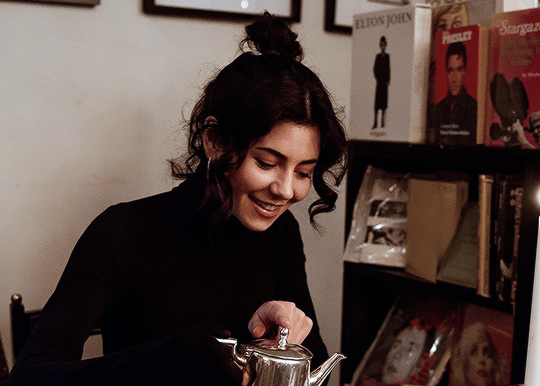 brasilianho:    At the end of our evening, I ask Marina how she would define herself