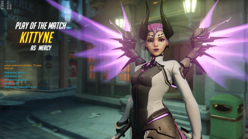 Sex  Comp is out, Mercy potg 3 times in a row, pictures