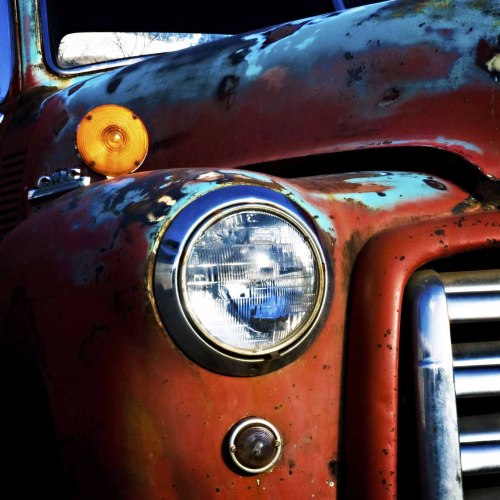 Love the colors in this rusty old truck.Betsy Dougherty