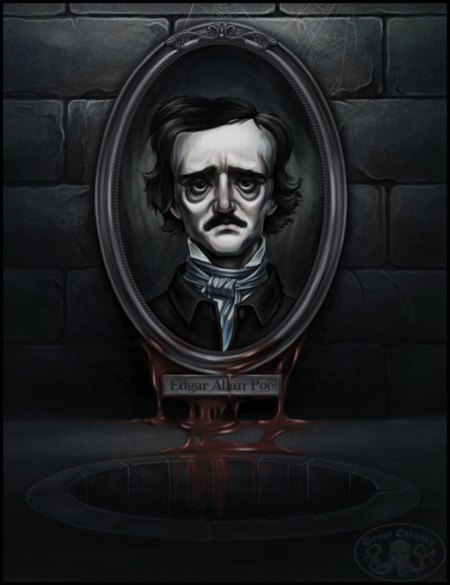 XXX ipoecollection:  Edgar Allan Poe by Cthulu_Great photo