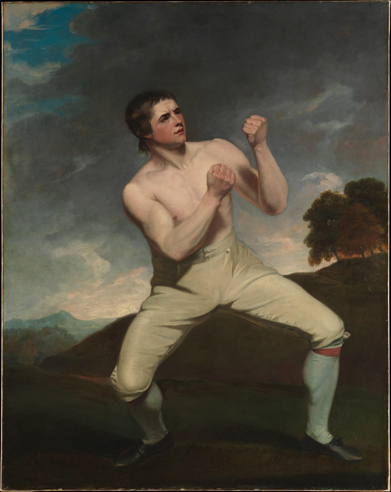 privatecabinetstuff:
“ John Hoppner
Richard Humphreys the Boxer (1788)
The MET, N.Y.
”