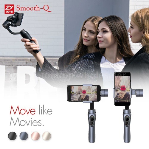 Zhiyun Smooth-Q Handheld Gimbal Stabilizer for SmartphoneGoPro cameras are all the rage now, but not