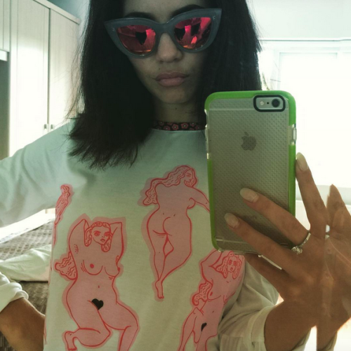 the-king-of-coney-island: fymarinaandthediamonds: marinagrams: Naked Ladies shirt. Designed by 