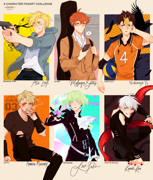 6 Fanart Challenge!!! Thank U For Requesting !