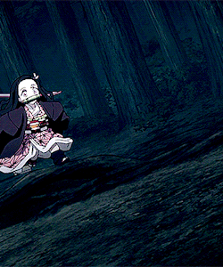 Nezuko Running Gif