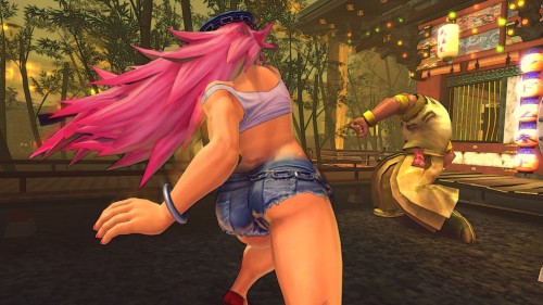 gameswithgreatbutts:  Character: Poison Game: Ultra Street Fighter IV Click here for more butts 