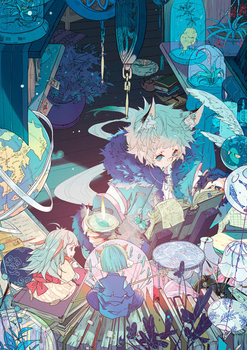 theartofanimation:  嗨P 