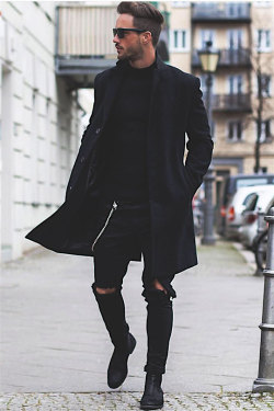 thelavishsociety:  All Day Black by Magic Fox | LVSH  The fuck is he wearing.