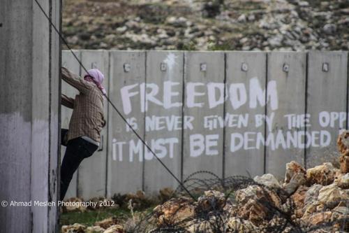 Freedom is never given by the oppressor—it must be demanded.