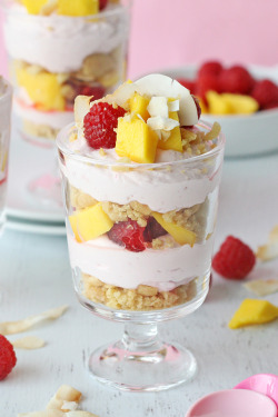 foodffs: Raspberry Mango Trifle Follow for