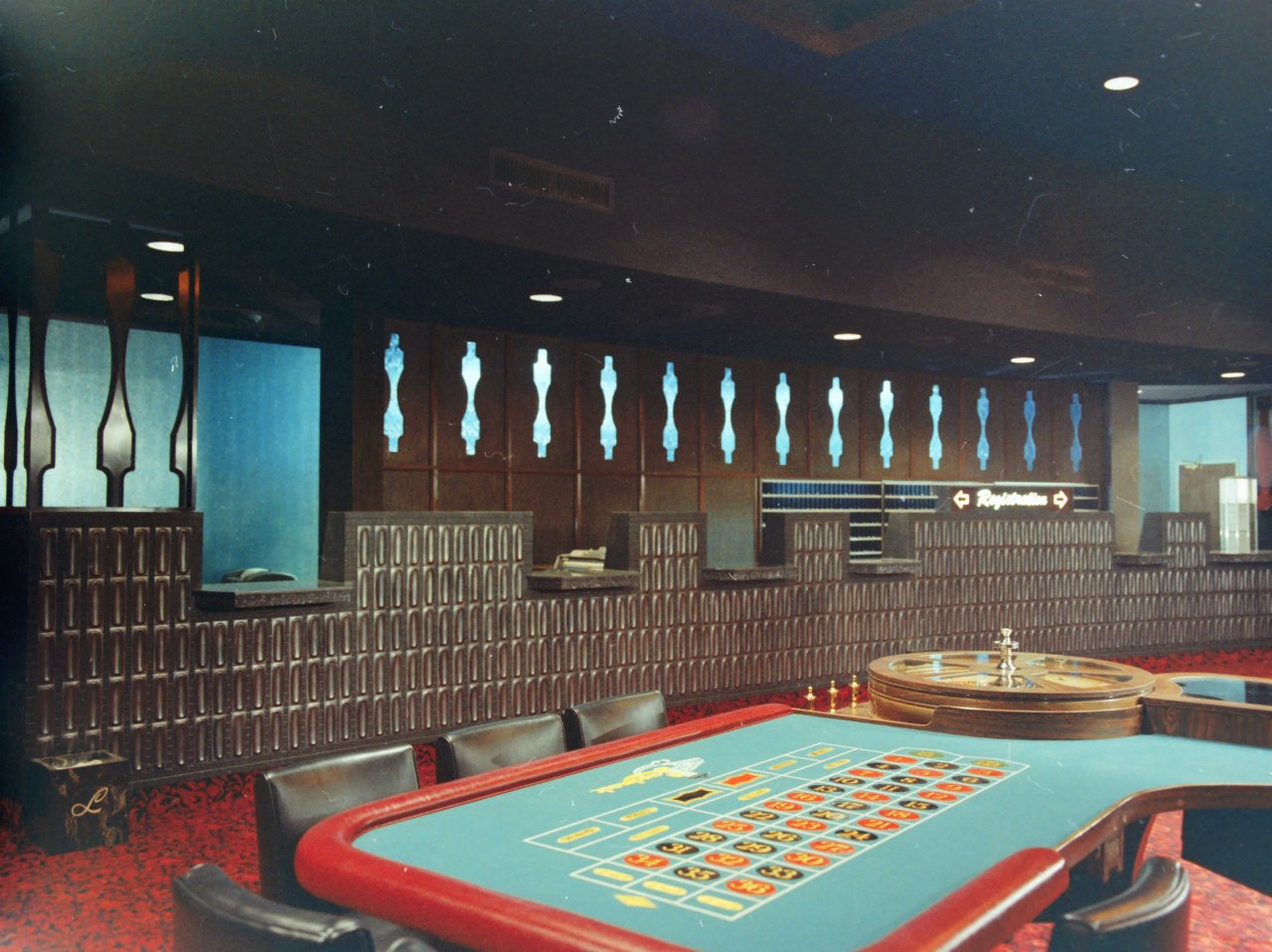 Vintage Las Vegas — Inside the Landmark Hotel, 1969 Photos by Hank