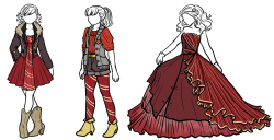 chronic-genderbender:  theprivelegeoflessermen:  probablyyourhauntedhousekeeper:  Reformatted and reposted (with permission) from the incredible artist  Fall fashion (and a ballgown cause I fucking love ballgowns) for the 4 houses (with movie and book