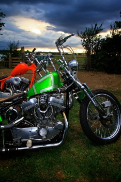 harleypics:  ‘The Kandy Kolored Tangerine-Flake