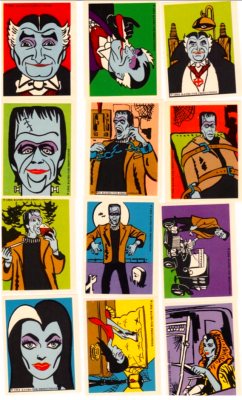 zgmfd:  The Munsters trading cards