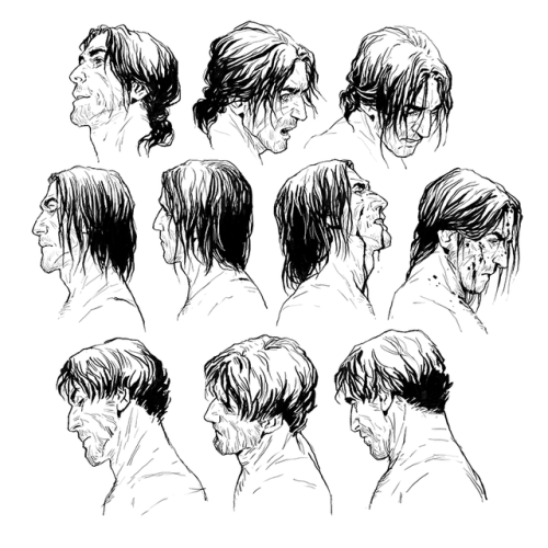 today’s afternoon was all about Corvo’s profile <3