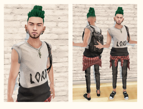 Body Hair: Illmatic “XY @ The Mens Dept Apparel Shirt: Howl @ The Mens Dept Pants: Spirit Stor