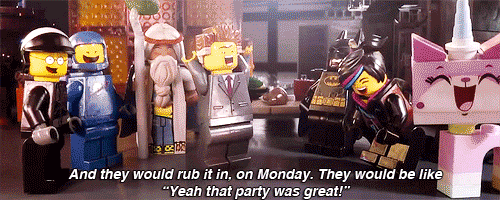 kisswithatear:  There were some pretty funny pranks onset. Ermm… Most of ‘em on me. 