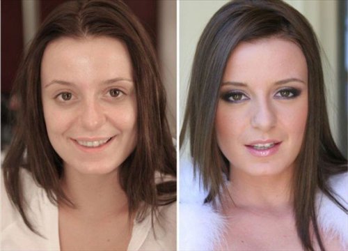 Make up transformation before and after