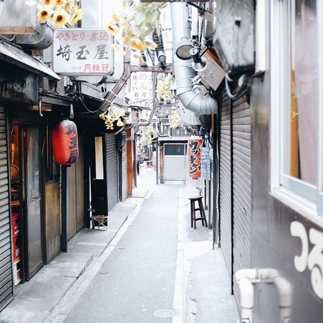 heartisbreaking:  The yakitori restaurant street in Shinjuku, Tokyo. by CharlyJapan