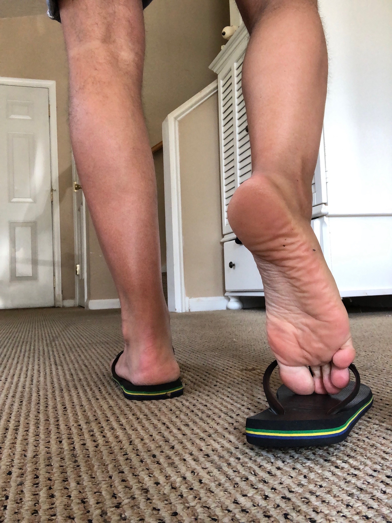 Latin male feet