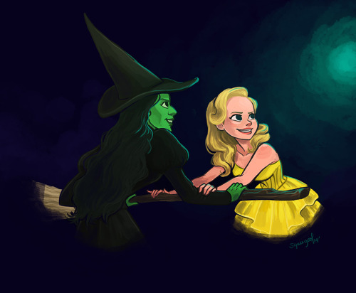 squeegool: My Wicked fan arts Finally done with the first act! ^^