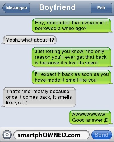 Funny dirty text messages girlfriend