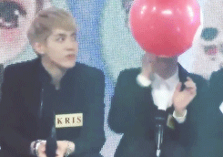 yeahppuda:  abc of  my biases : kris↪ because everyone loves his “Cold guy”