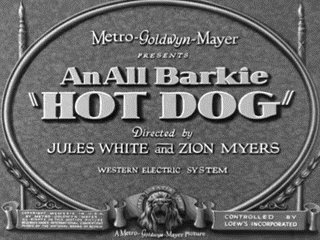 doomsdaypicnic:  Hot Dog (1930) One of the incredible, weird short ‘Dogville’ comedies starring an all-canine cast from Zion Myers and Jules White.  Only available from the chaps at Warner Archives who have compiled the entire series on a great two-disc