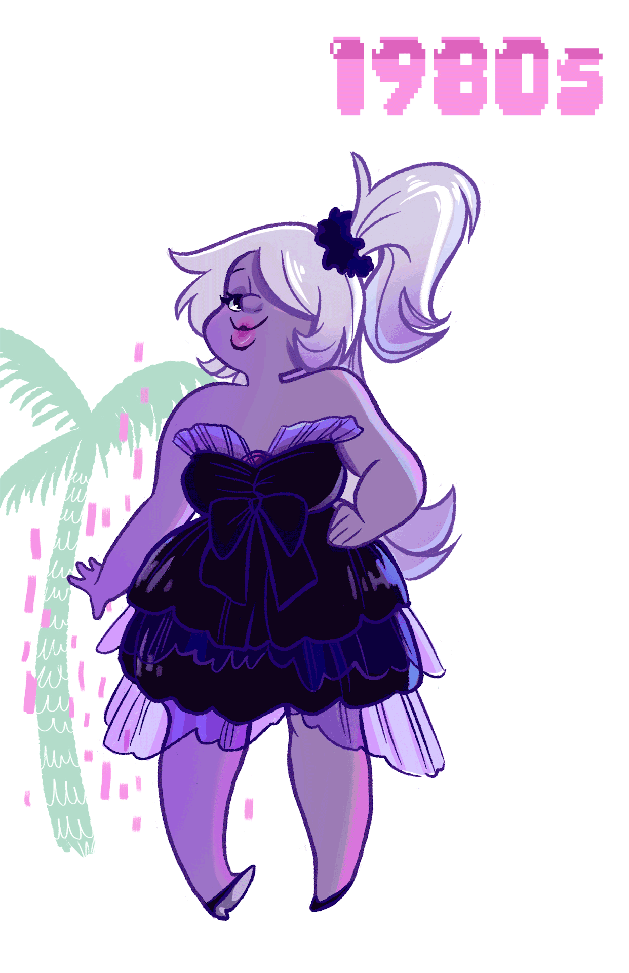 kathudsonart:  I might do more fusions… thinking 1880s Opal and 1990s Stevonnie.