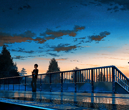 dailyanimatedgifs:our timelines weren’t in step. if time can really be turned back, give me one last chance.
— YOUR NAME. (2016) 