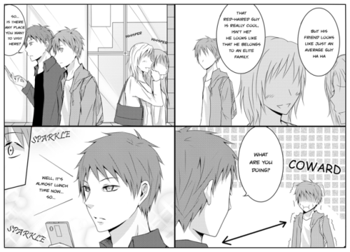 AKASHI X FURIHATA DOUJINSHI. &ldquo;NATURAL DAY&rdquo; (2014) / PART 1SFW, humour, romance. ========