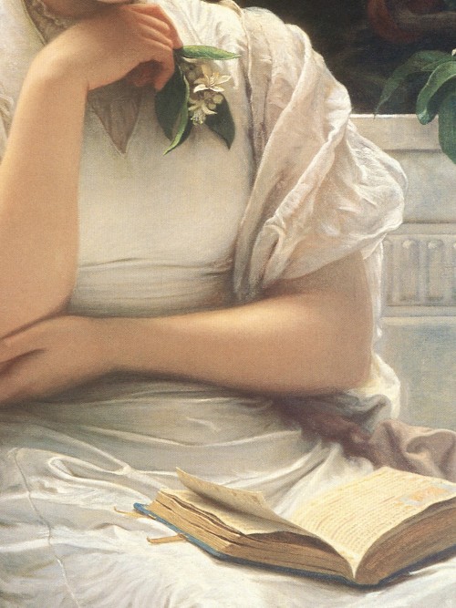 die-rosastrasse: Girls &amp; Books  I., IV. Léon François Comerre (French, 1