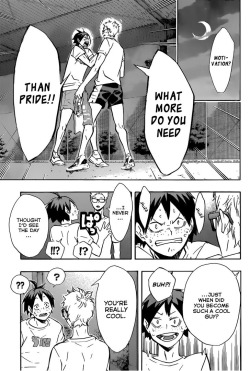 shxrylee:  Just a reminder that Tsukishima complimenting Yamaguchi and “Oho ho ho?” are going to be animated in seven days 