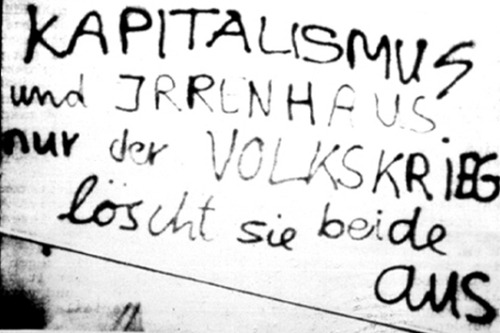 Long live the Sozialistisches Patientenkollektiv (SPK)!