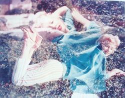 onlynormajeane:  Rare double exposure photograph