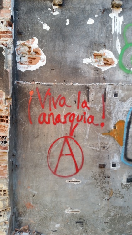 Long live anarchy!Barcelona, 2017