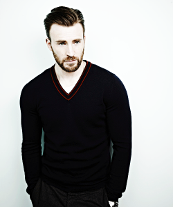 vikander: Chris Evans photographed for a