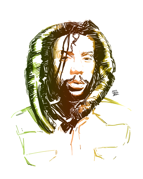 H.R. - Bad Brains (2019)Throughout February, In honor of Black History Month, I’ll be illustra