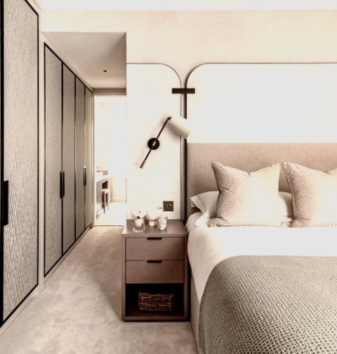 Contemporary Bedroom In London