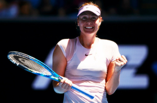 jiofreed:2018 Australian Open 1R | Maria Sharapova def. Tatjana Maria 6-1, 6-4