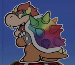 minik250:  This must’ve been that Gay bowser Mario was saying so long to. 