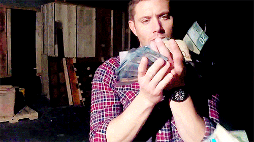 JENSEN + MISHA + MONEY?  LITERALLY EVERYTHING I WANT IN LIFE