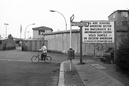 Berlin 1986. The corner of Sebastianstrasse and Prinzenstrasse.A previous posting of this image had 
