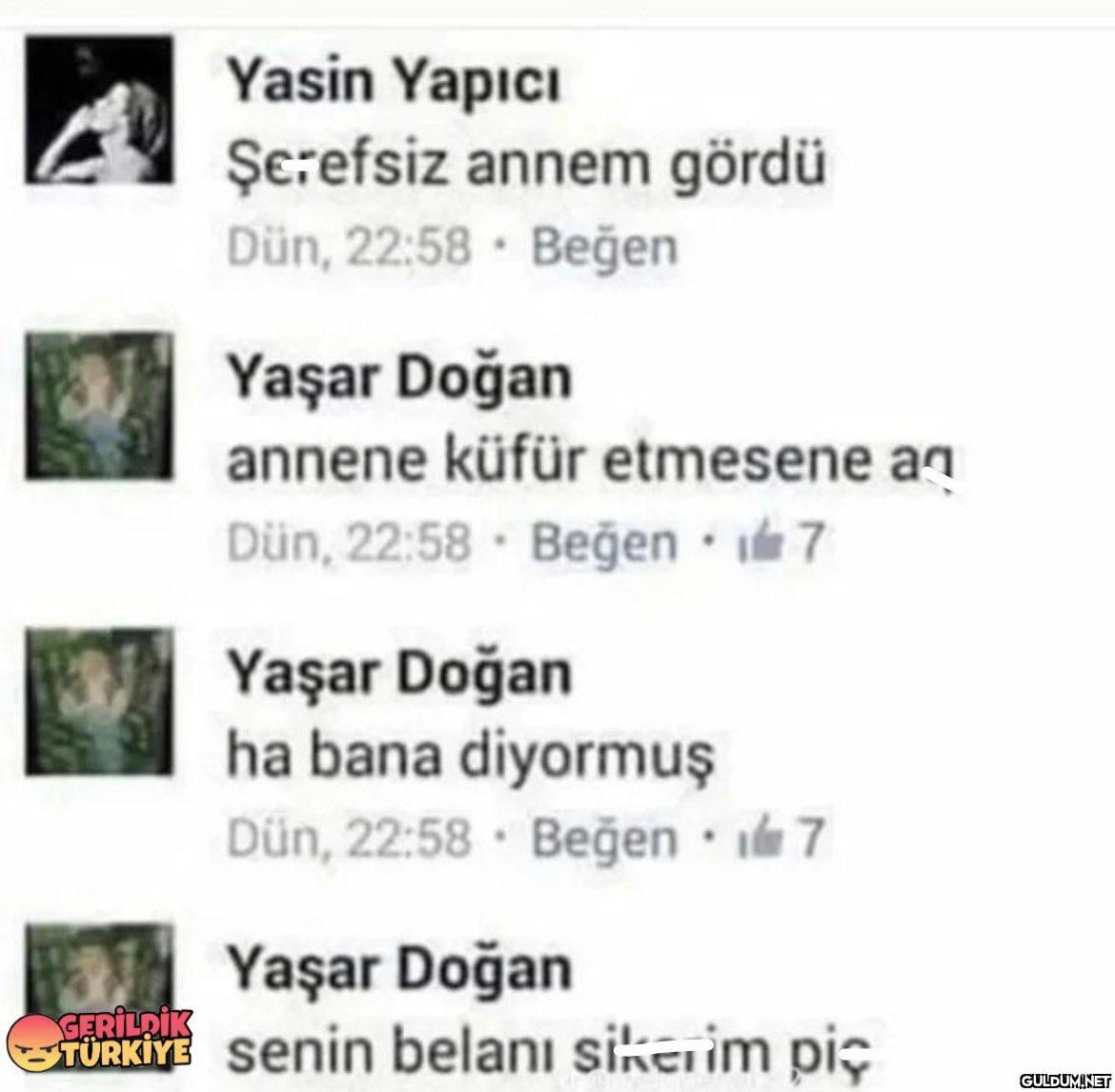 Yasin Yapıcı Şerefsiz...