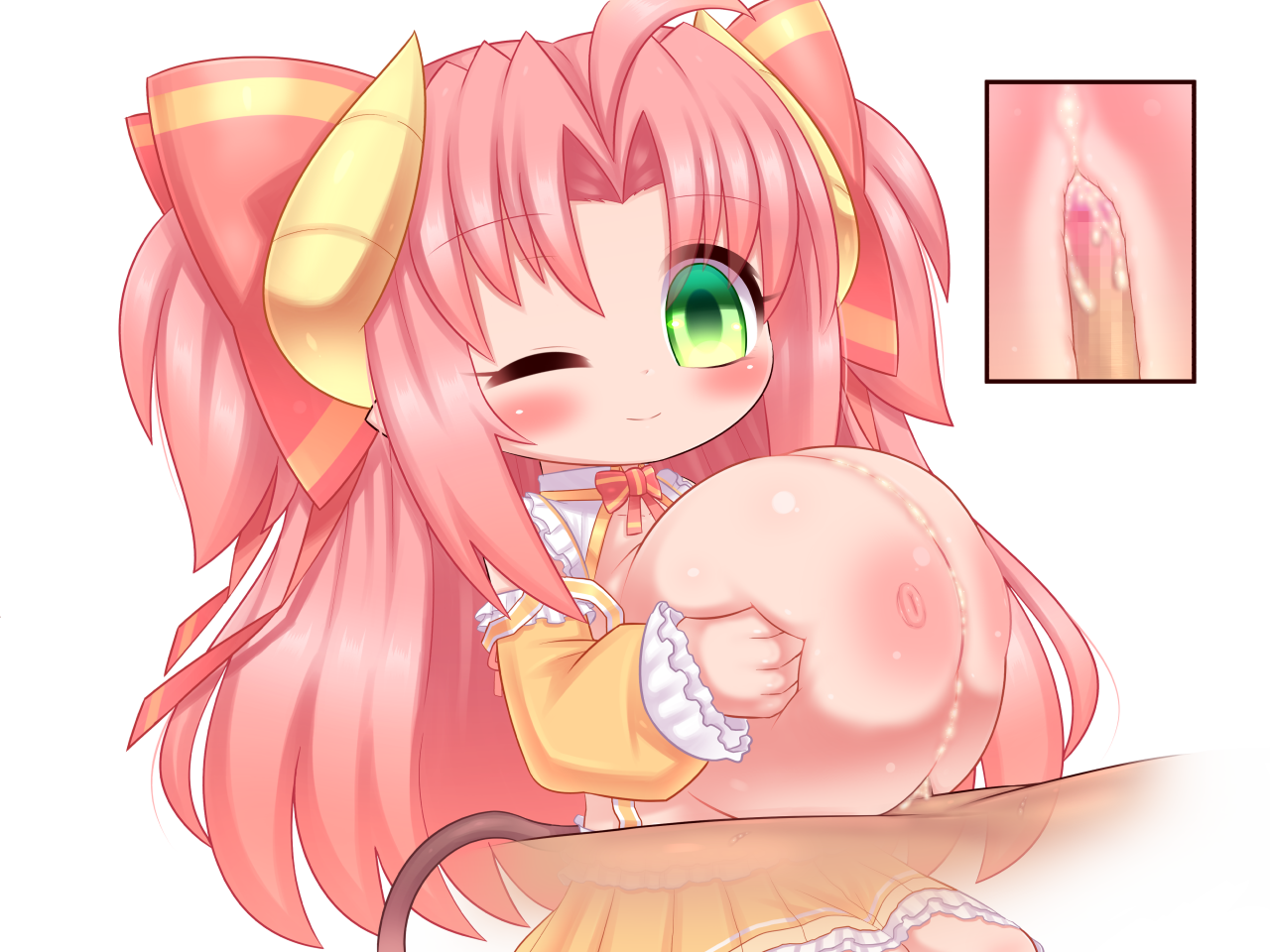 boobymaster64:  Taken from a Game CG set called  “Tokushu Senmon Fuuzoku Ten ~