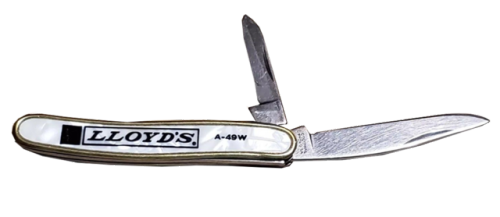 knifeforsale:LLOYD’S PEARL A-49W KNIFE | LISTING